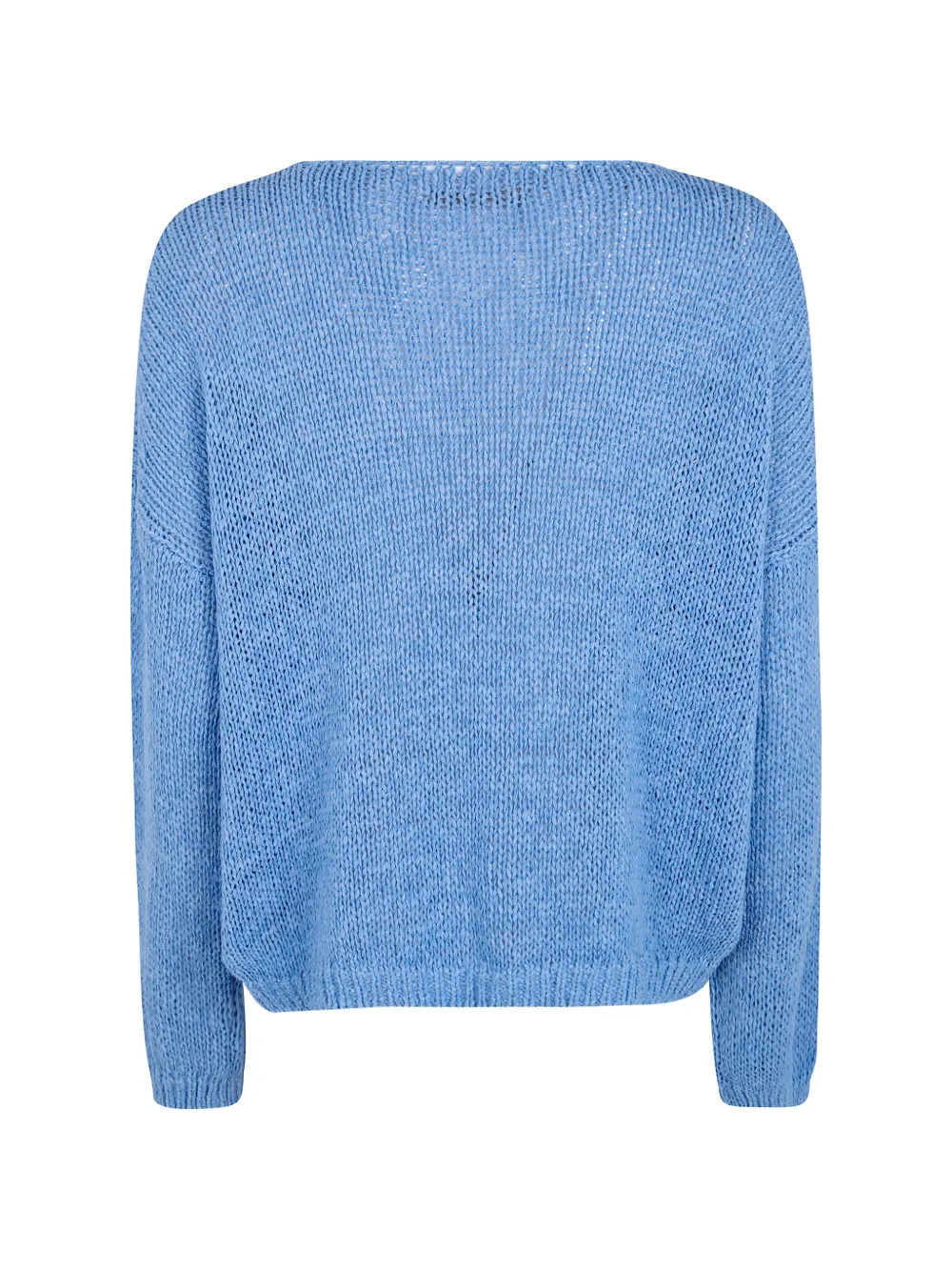  Nuur Pull En Maille Ajourée - Bleu 