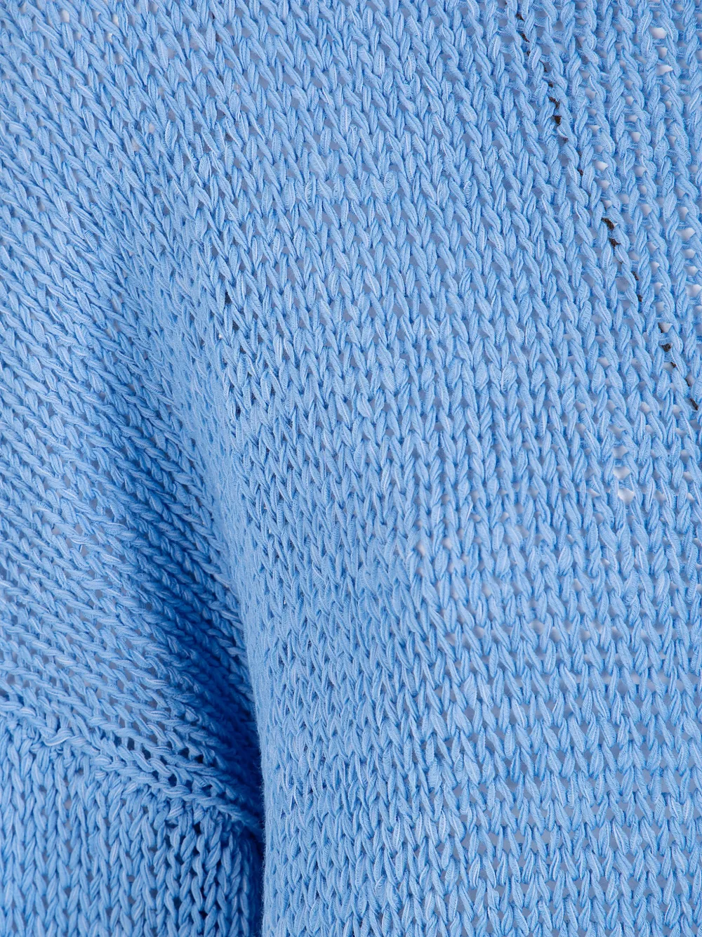  Nuur Pull En Maille Ajourée - Bleu 
