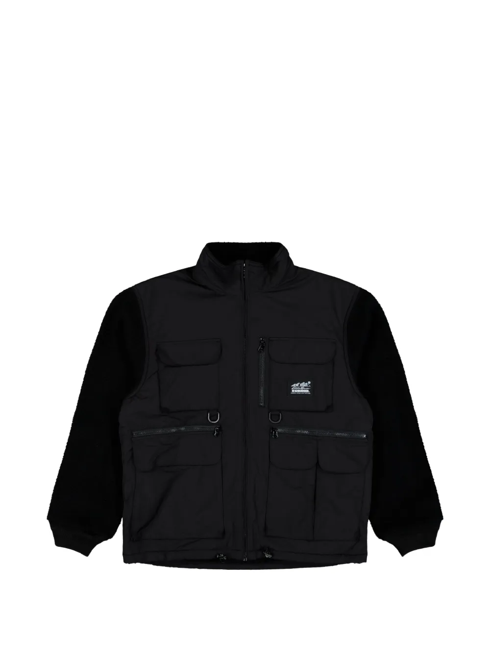 Neighborhood fleece flap-pocket jacket - Schwarz