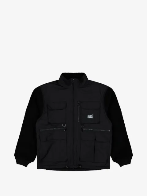 Neighborhood fleece flap-pocket jacket