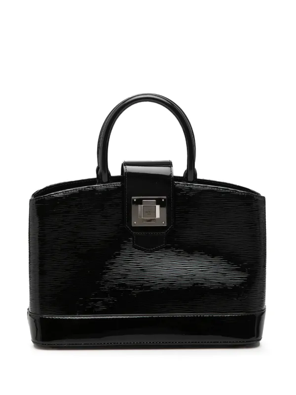 Louis Vuitton Pre-owned 2011 Electric Epi Mirabeau PM Satchel in Black