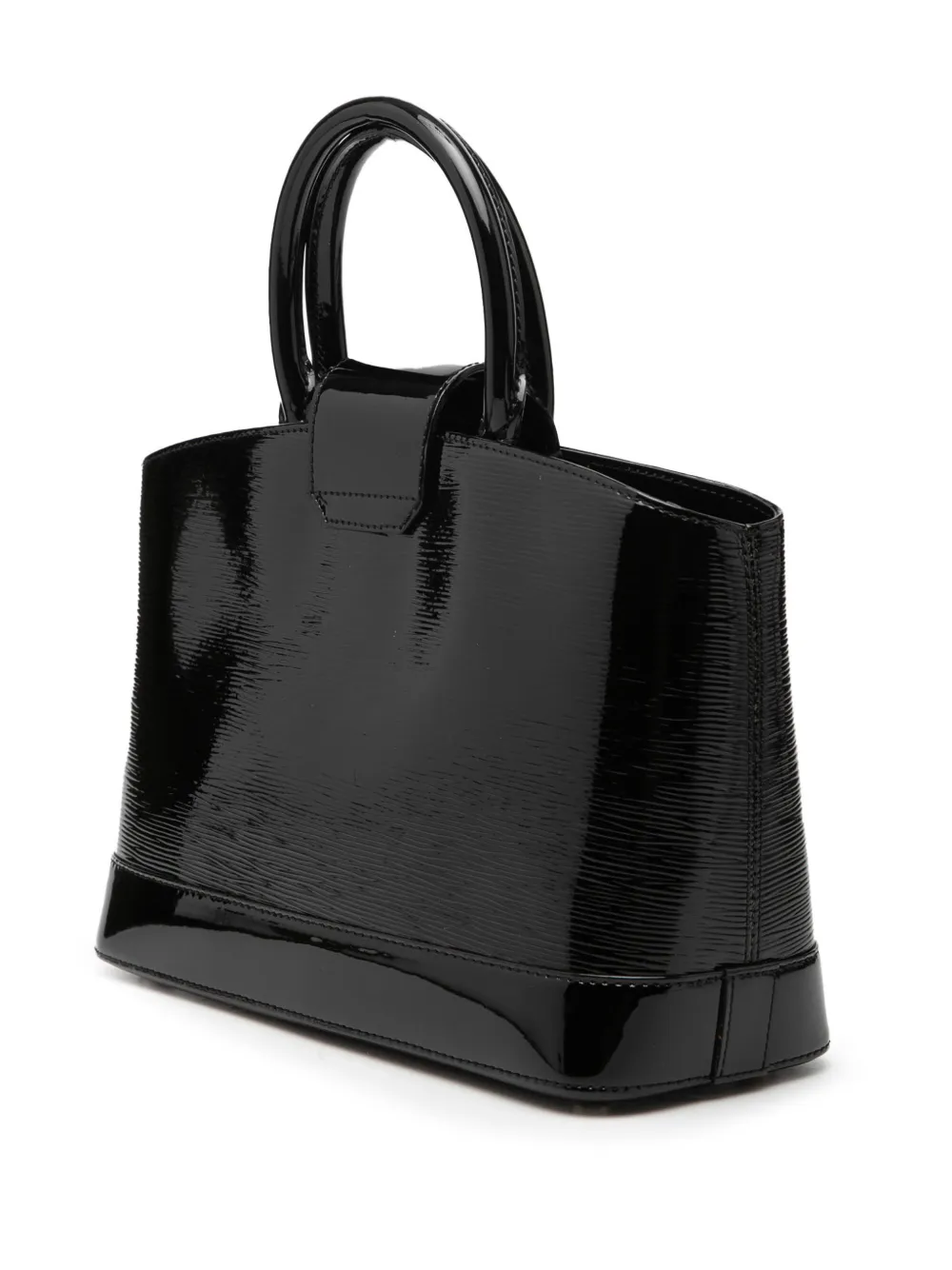 Louis Vuitton Pre-owned 2011 Electric Epi Mirabeau PM Satchel in Black, view 3