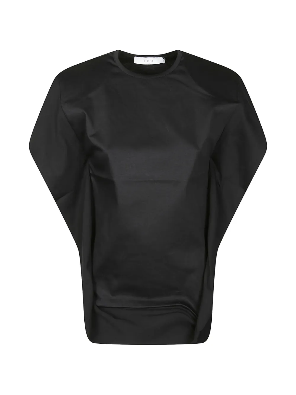 IRO butterfly-sleeve T-shirt - Nero