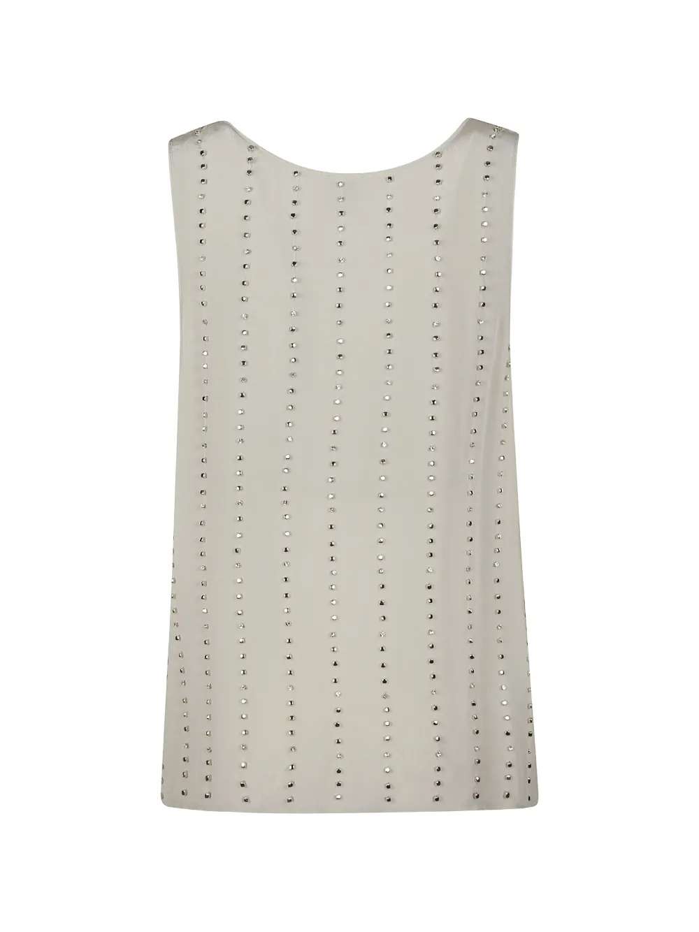  Pinko Embellished Vest - Grey 
