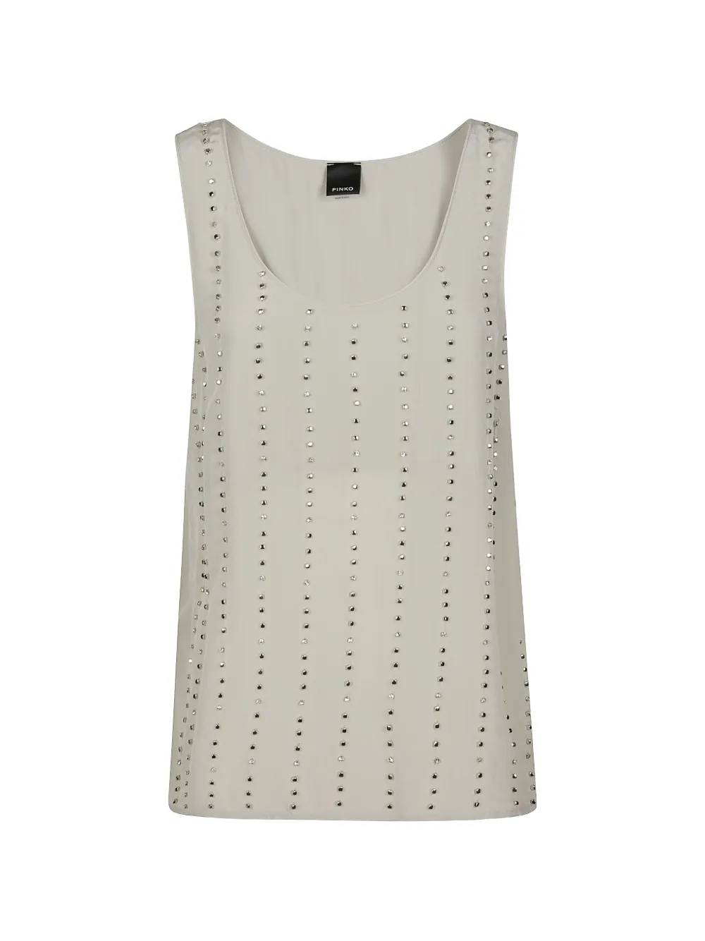 PINKO embellished vest - Grau