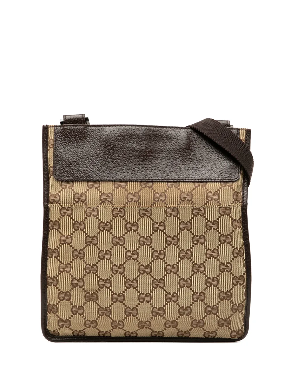 Gucci Pre-Owned 2000-2015 GG Canvas crossbody bag - Marrone