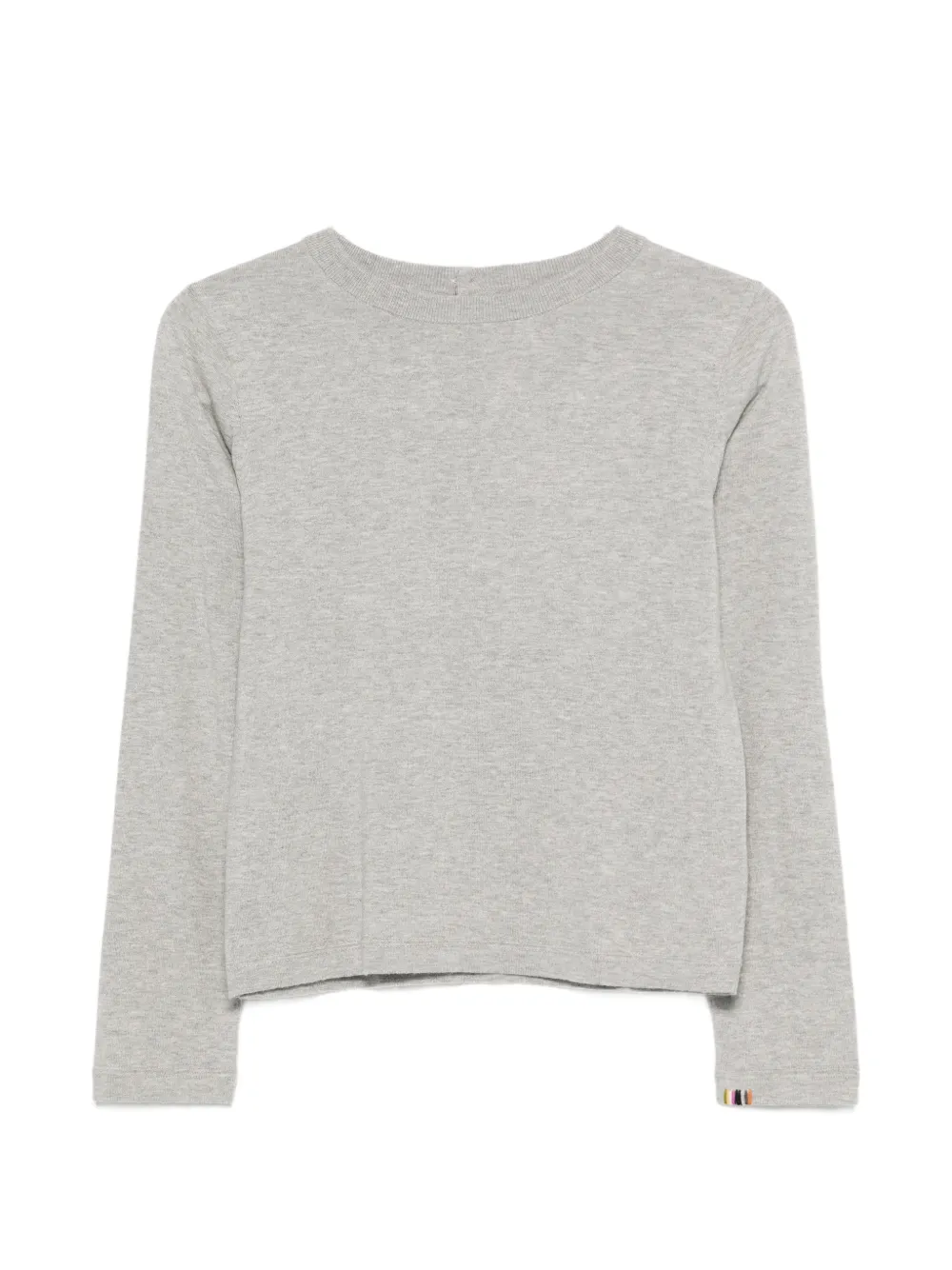 extreme cashmere buttoned sweater - Grigio
