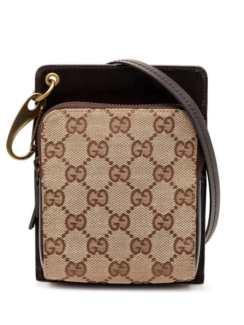 Gucci Pre-Owned 2000-2015 GG Canvas crossbody bag - Brown