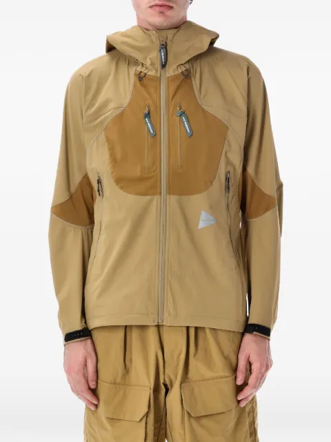 and Wander chaqueta a paneles con cremallera