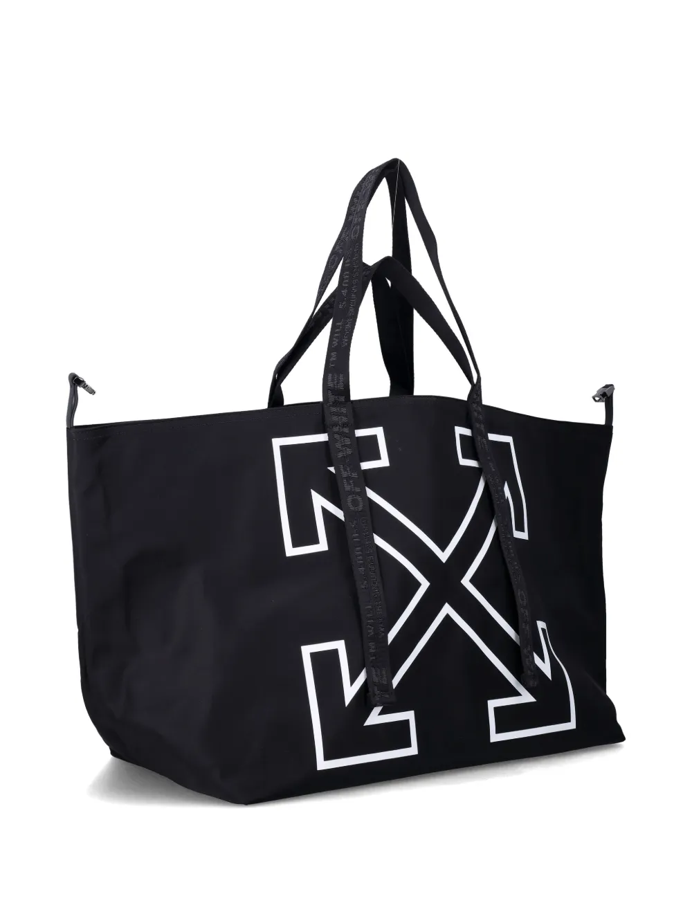 Off-White Heritage Day Off Arrow shopper Zwart