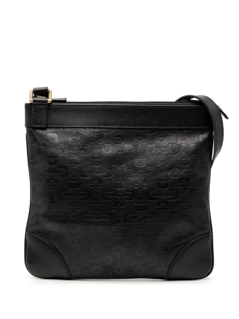 Gucci Pre-Owned Horsebit präglad axelremsväska från 2000-2015