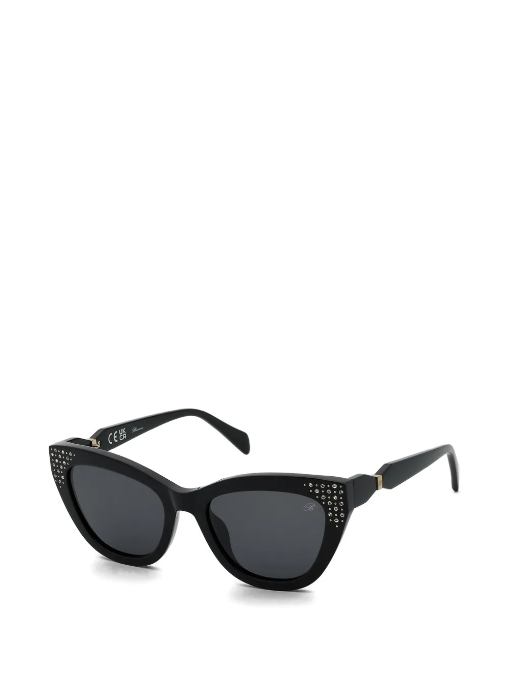 Blumarine Zonnebril met cat-eye montuur Zwart