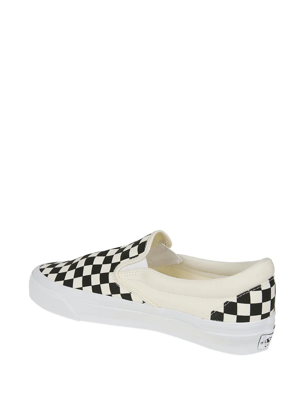 Vans Reissue 98 Lx checked-pattern slip-on sneakers Beige
