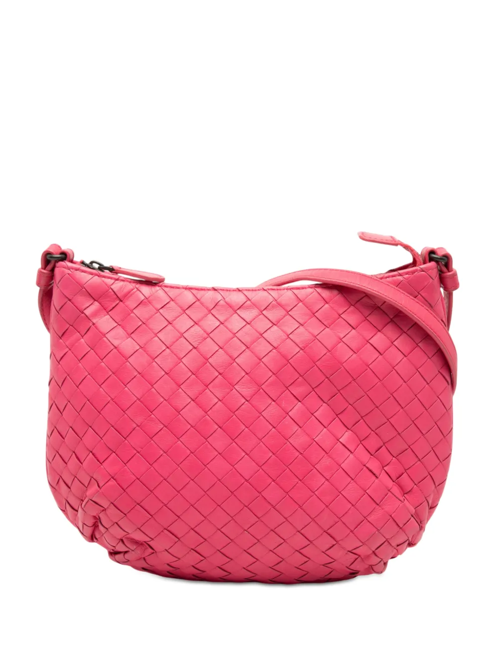 Bottega Veneta Pre-Owned 2010-2025 Small Nappa Intrecciato crossbody bag - Rosa