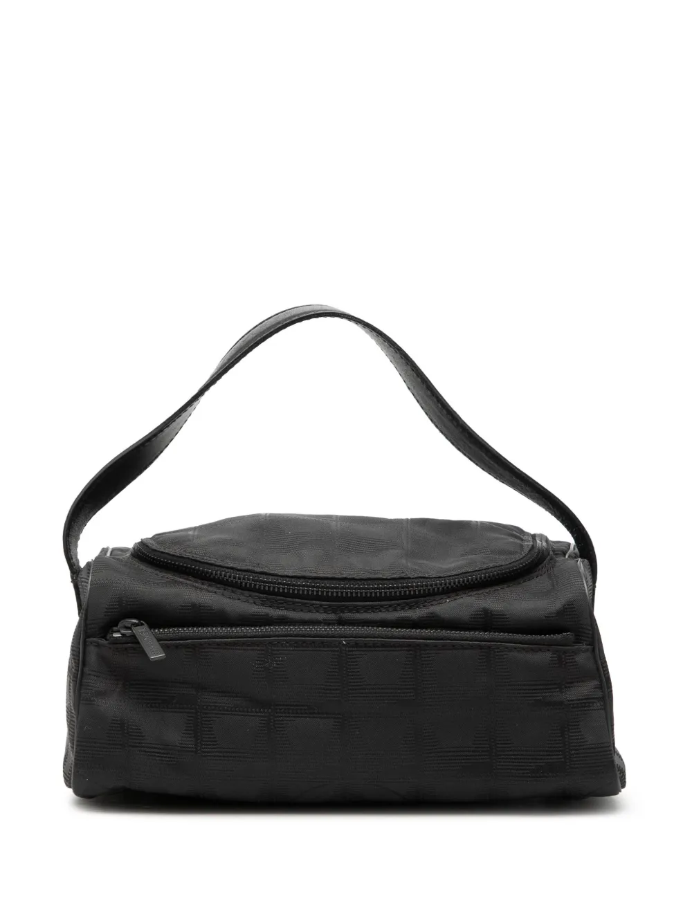 CHANEL Pre-Owned 2000-2002 New Travel Line Nylon vanity bag - Nero