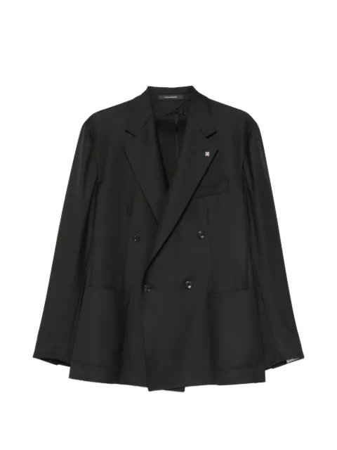 Tagliatore double-breasted peaked-lapels jacket