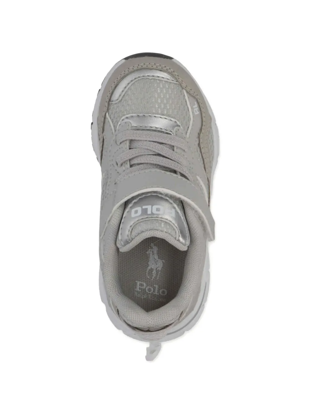 POLO RALPH LAUREN KIDS Hook Loop sneakers Zilver
