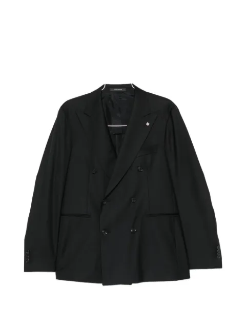 Tagliatore double-breasted peak-lapel suit
