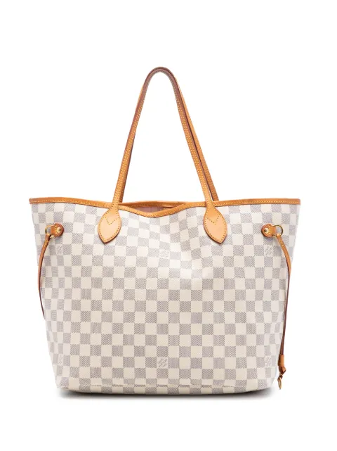 Louis Vuitton Pre-Owned tote Damier Azur Neverfull MM 2018