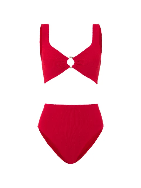 Hunza G Nadine hoop-detail bikini