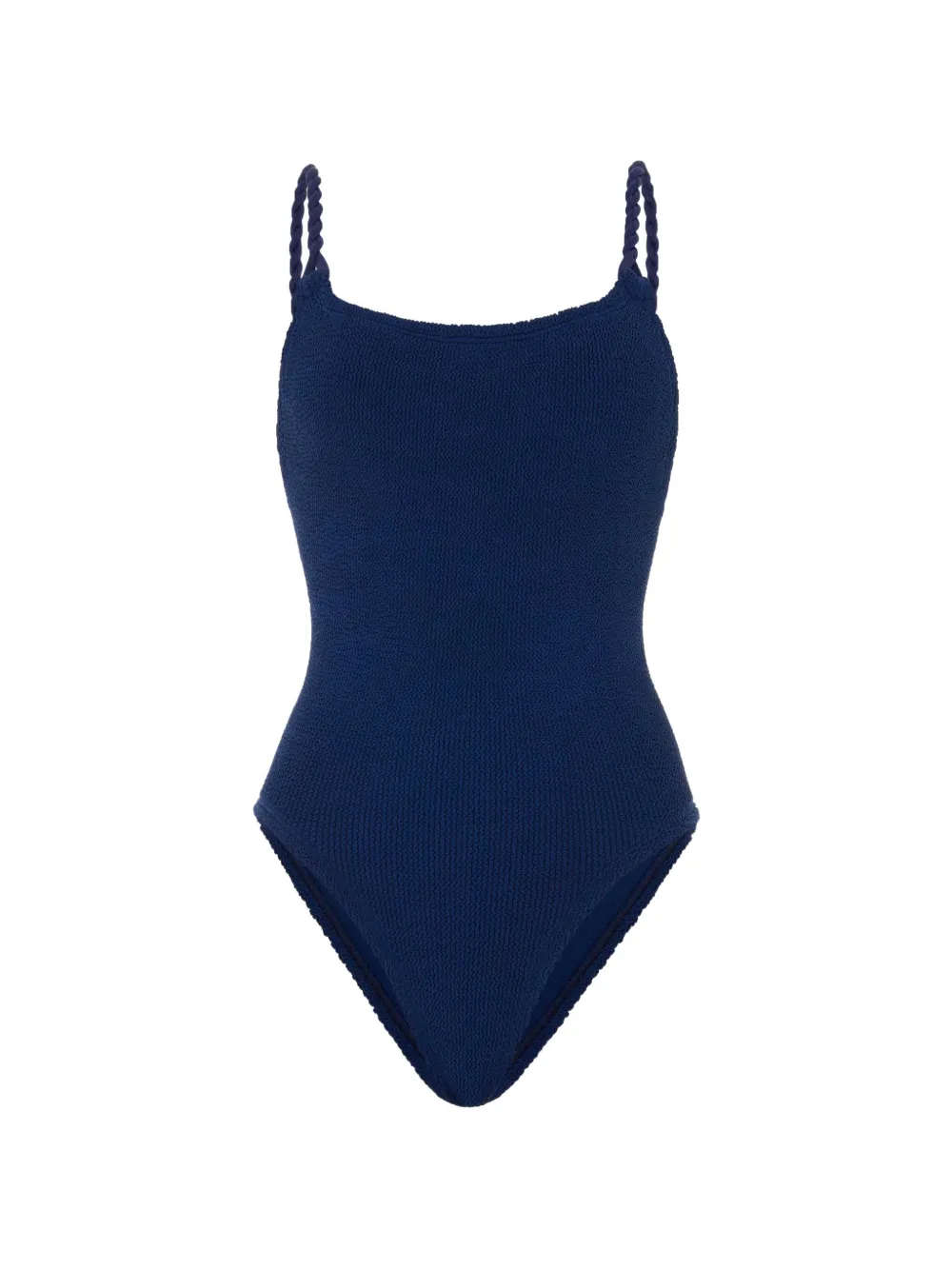 Hunza G Camille braided-strap swimsuit - Blu