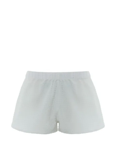 Hunza G shorts de tejido seersucker