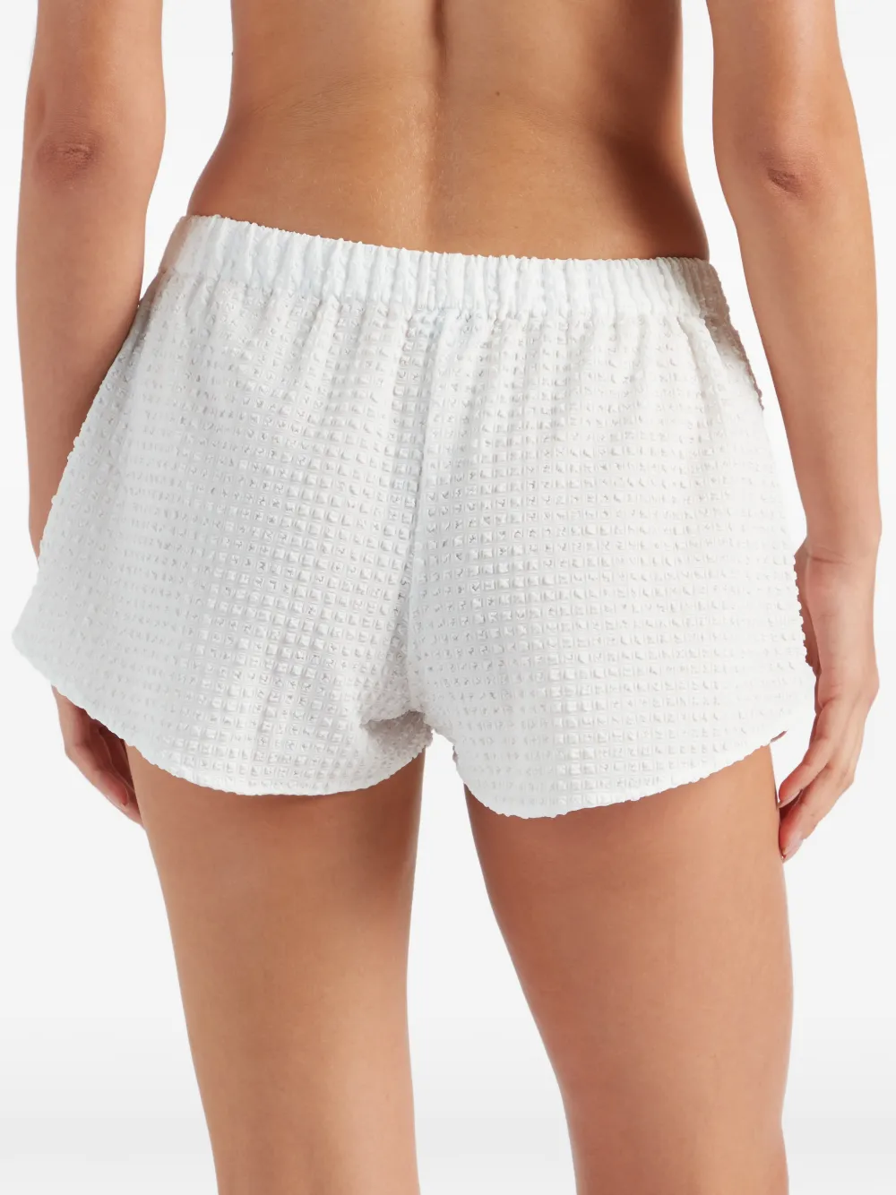 Hunza G Seersucker shorts Wit