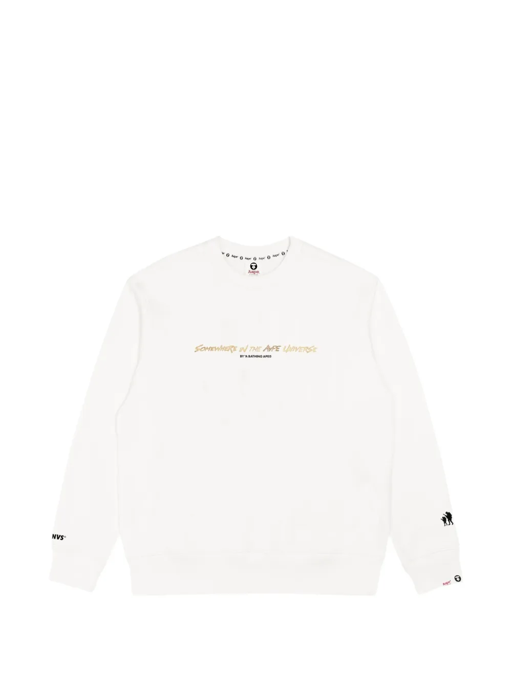 AAPE BY *A BATHING APE® drip Moonface sweatshirt