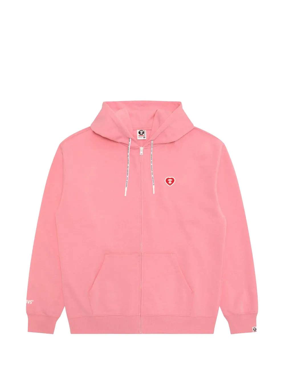 AAPE BY *A BATHING APE® heart-moonface zip hoodie