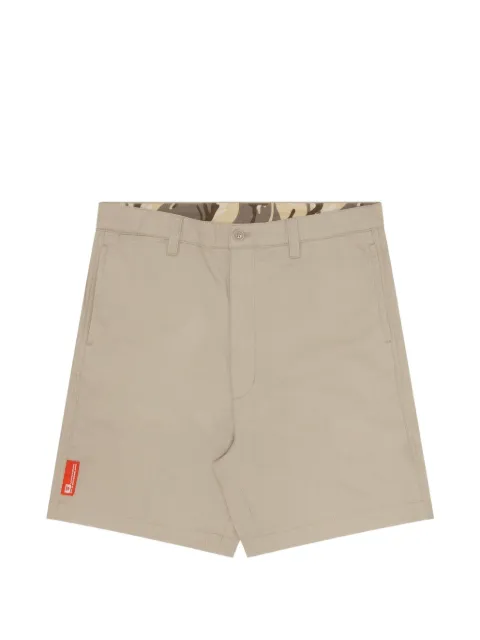 AAPE BY *A BATHING APE® moonface embroidered shorts