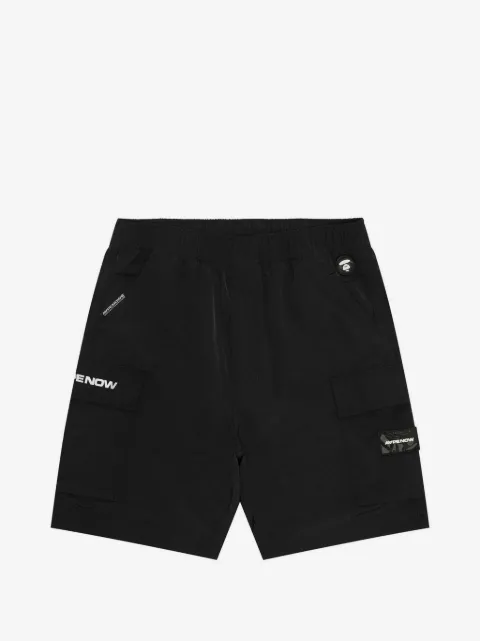 AAPE BY *A BATHING APE® moonface logo cargo shorts