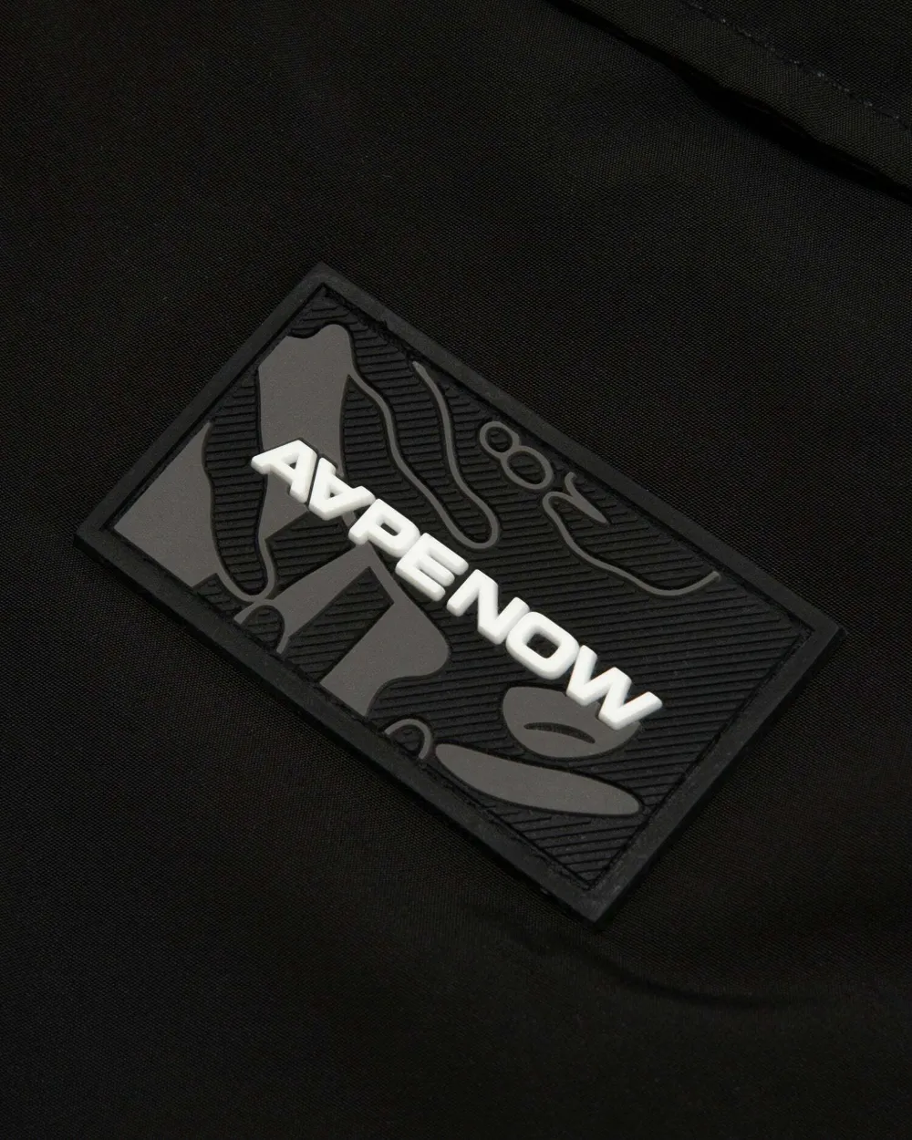 AAPE BY *A BATHING APE Moonface cargo shorts met logo Beige