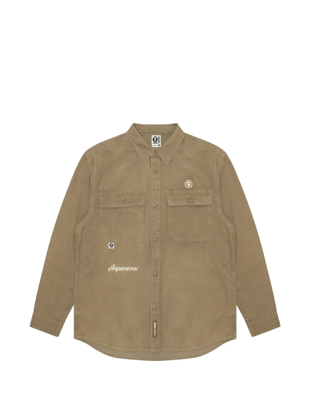 AAPE BY *A BATHING APE® patch pockets shirt