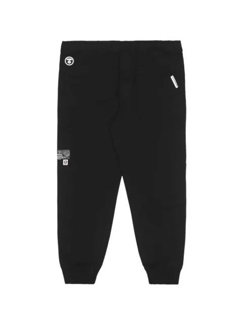 AAPE BY *A BATHING APE® embroidered twill track pants