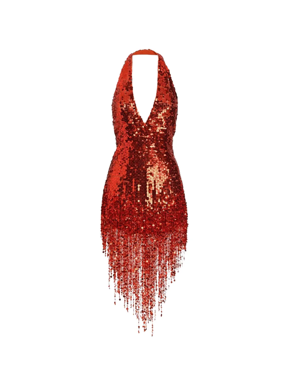 Dolce & Gabbana tulle dress with sequin embroidery - Red