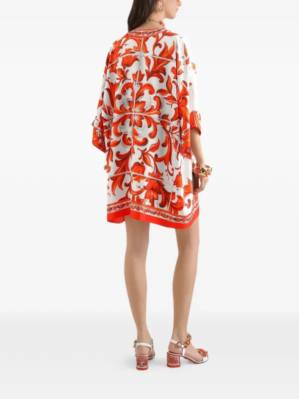 short sleeve kimono dress Maryann Short Kimono Sleeve Palm Print Maxi Dress Navy MEDIUM