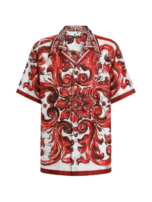 Dolce & Gabbana Floral Shirt | Red | FARFETCH