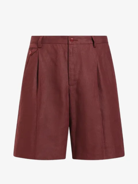 Dolce & Gabbana linen bermuda shorts
