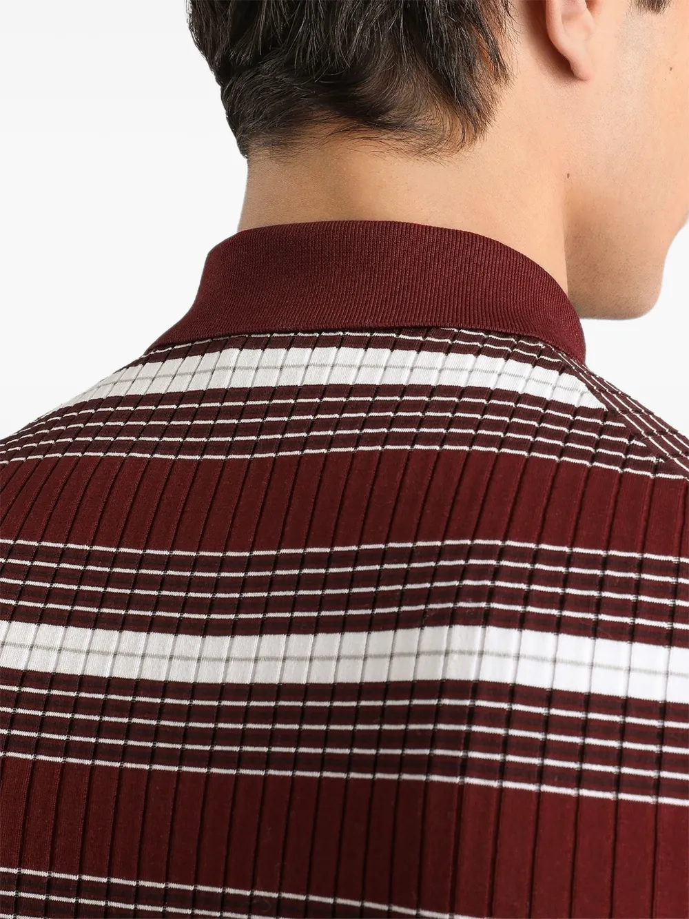 Dolce & Gabbana Gestreept poloshirt Rood