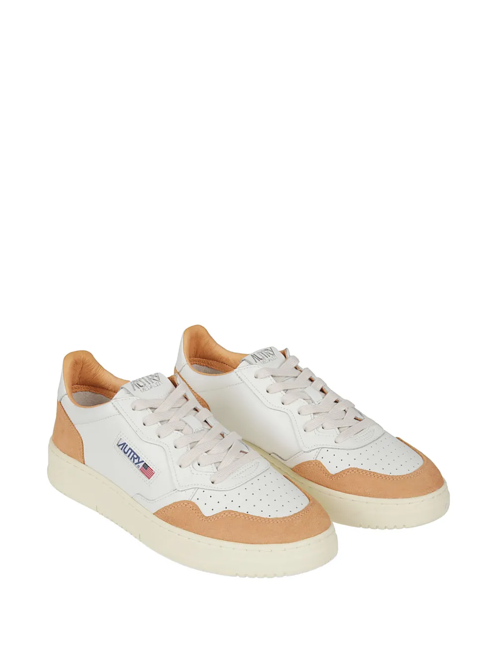 Autry Geperforeerde leren sneakers Wit