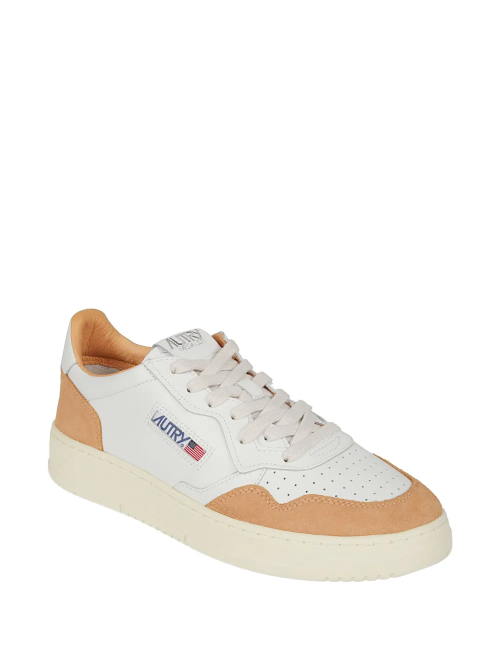 Autry Geperforeerde leren sneakers Wit