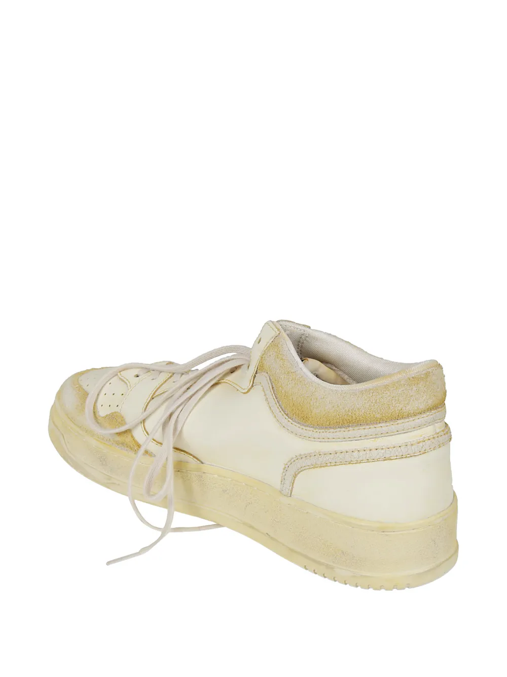 Autry Geperforeerde leren sneakers Wit