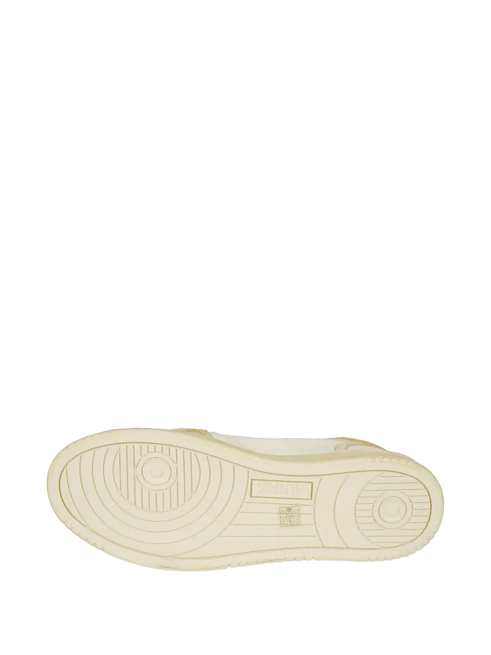 Autry Geperforeerde leren sneakers Wit