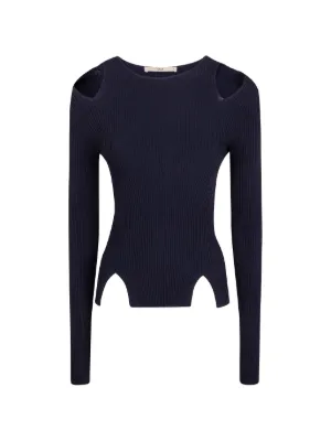 Isabel Benenato オープンニット Vネックセーター | レッド | FARFETCH JP