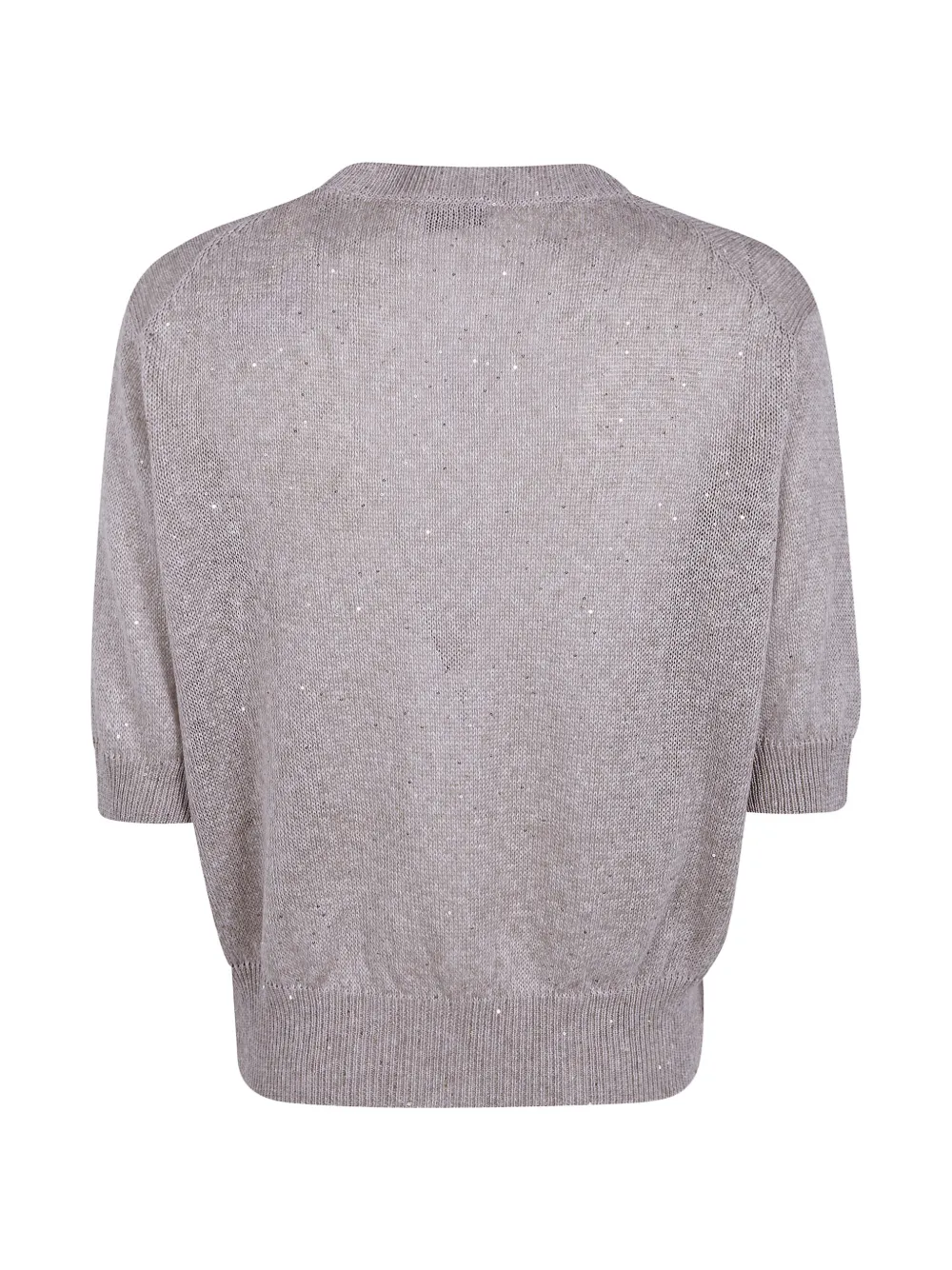 Brunello Cucinelli Trui met pailletten Grijs