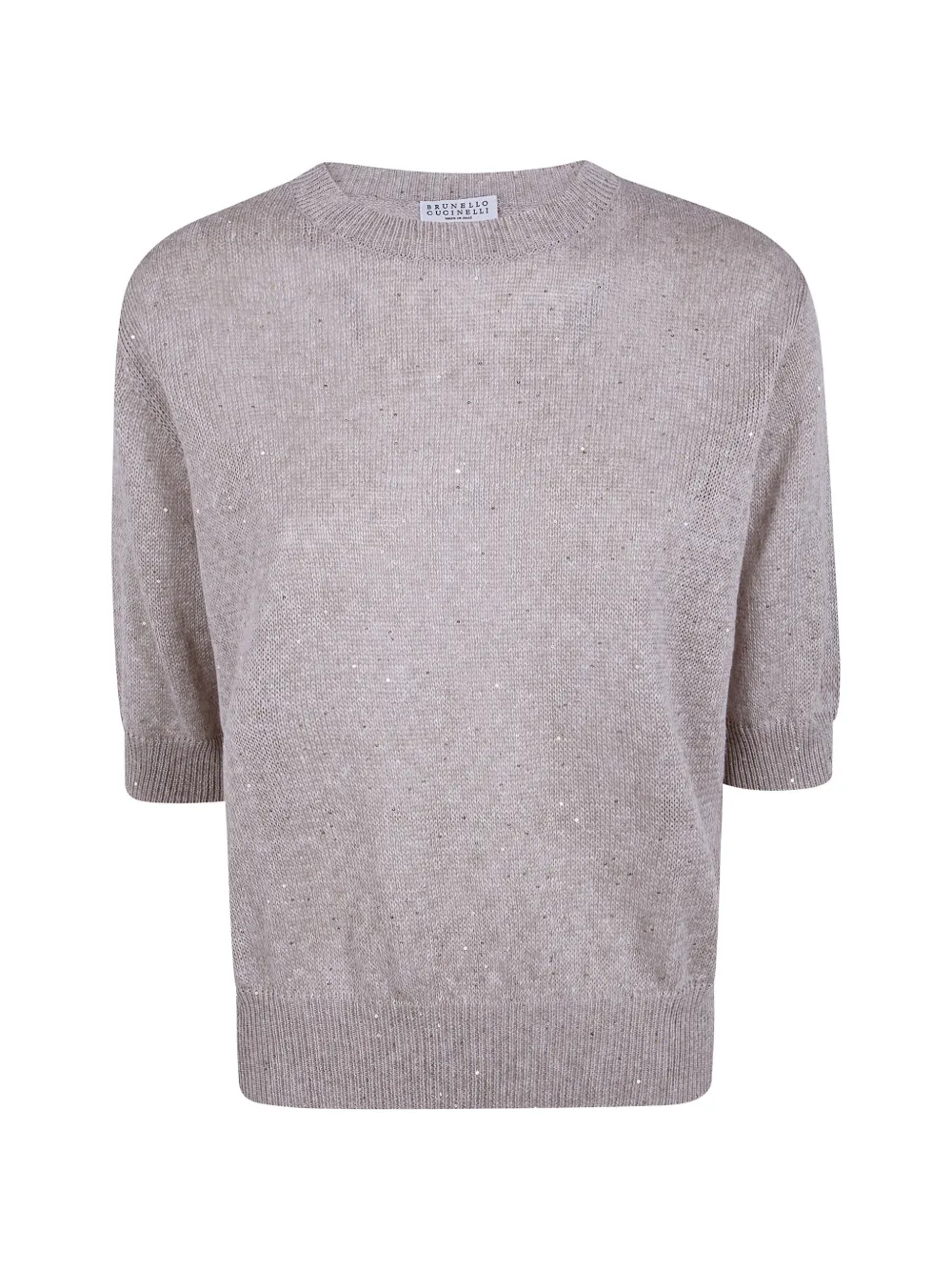 Brunello Cucinelli sequin-embellished sweater - Grey