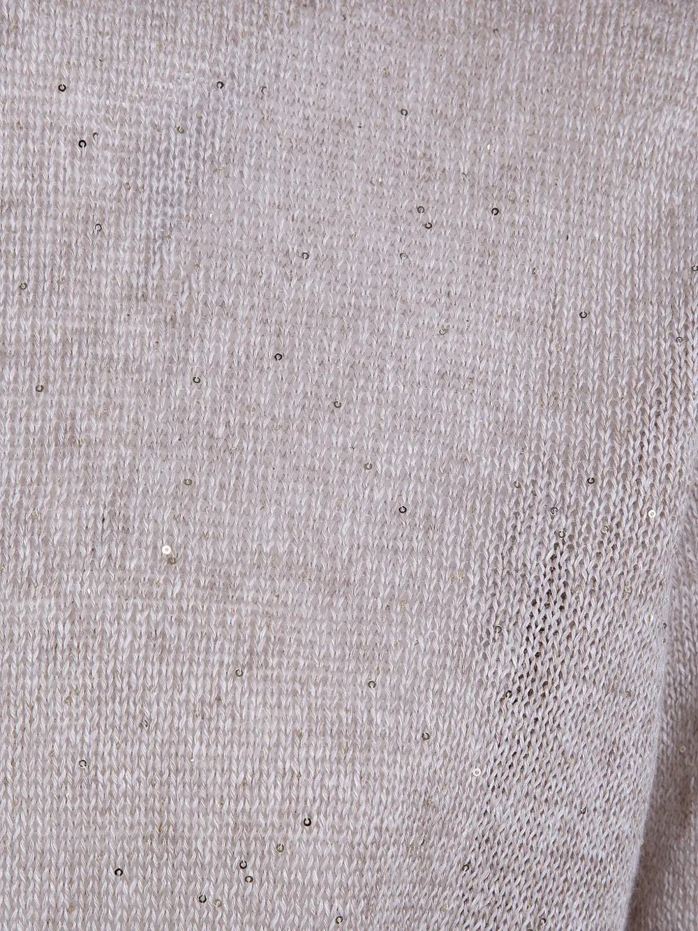 Brunello Cucinelli Trui met pailletten Grijs