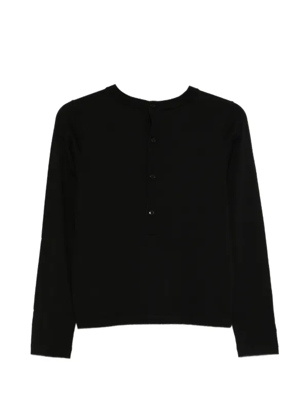 Extreme Cashmere Nº473 Lizzy long-sleeves Sweater | Black | FARFETCH