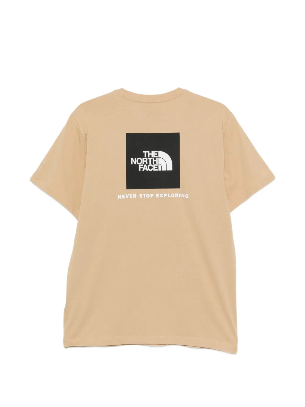 The North Face T-shirt met logoprint Beige