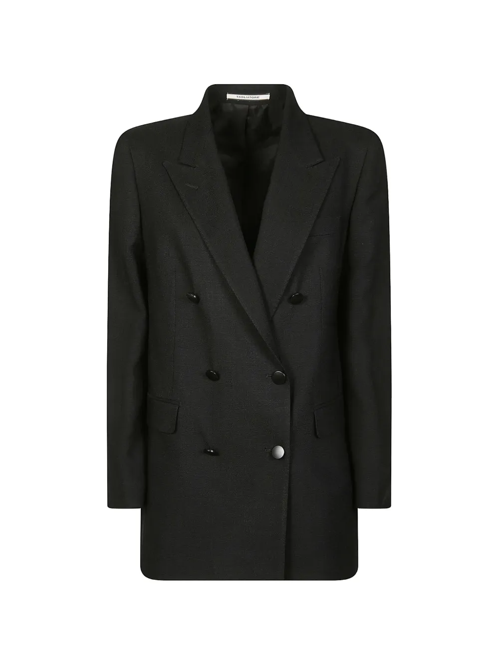 Tagliatore double-breasted blazer - Schwarz